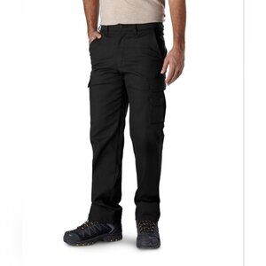 Dakota Black Cargo Stretch Twill Work Pant Size 30